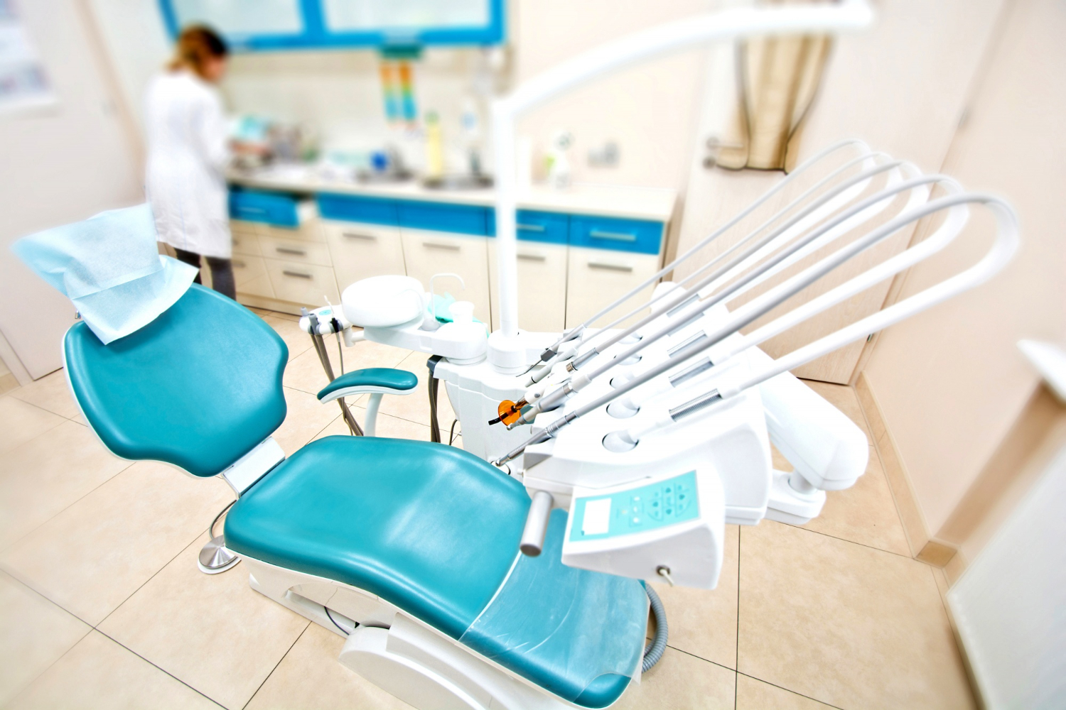 professional-dentist-tools-and-chair-in-the-dental-office